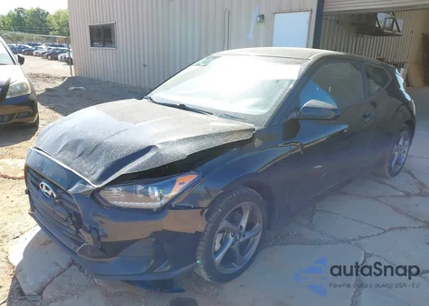 2021 Hyundai Veloster 2.0 z USA, uszkodzony, nr VIN KMHTG6AF0MU032598